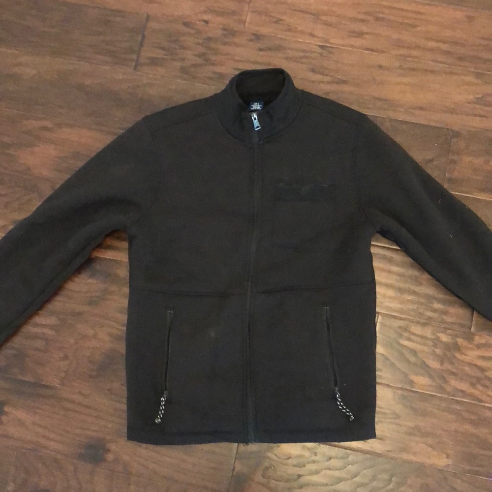 New George black fleece jacket size small